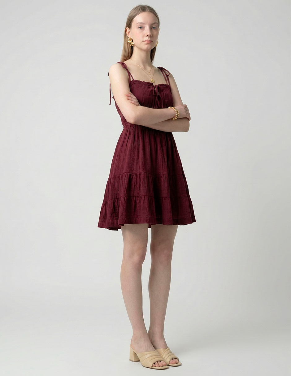 Vestido corto casual para mujer 3
