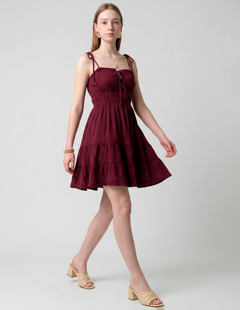 Vestido corto casual para mujer 1