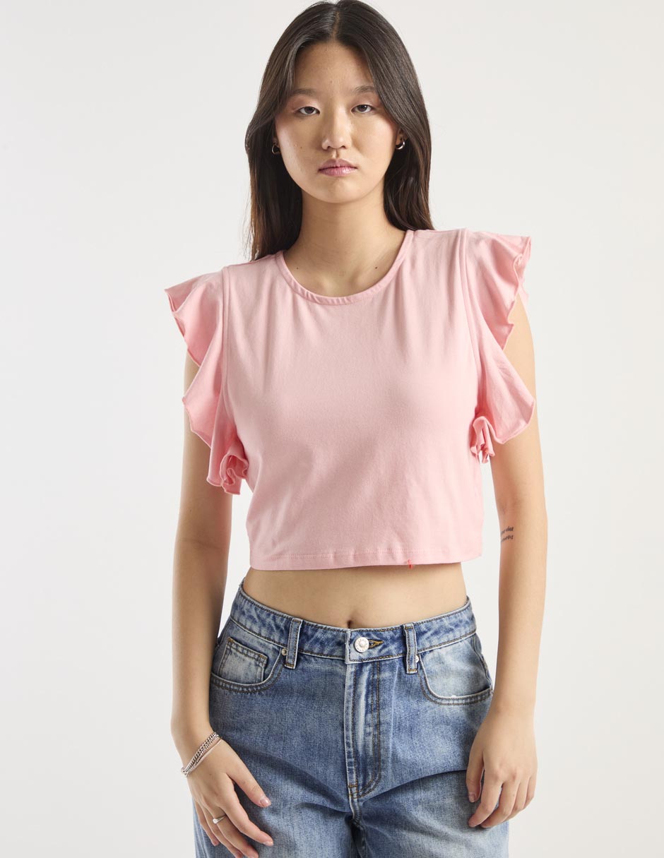 Blusa manga corta para mujer 1