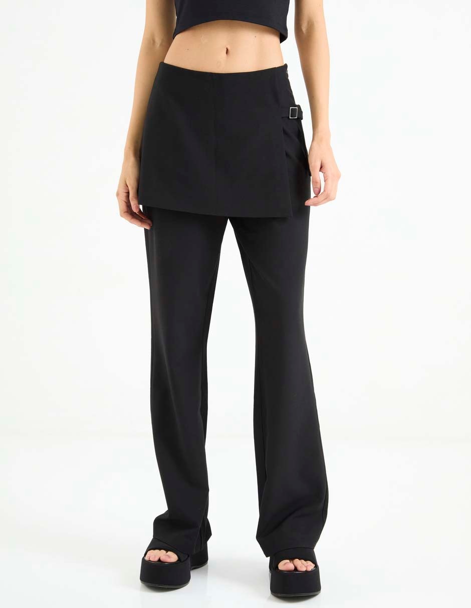Pantalón relaxed regular para mujer