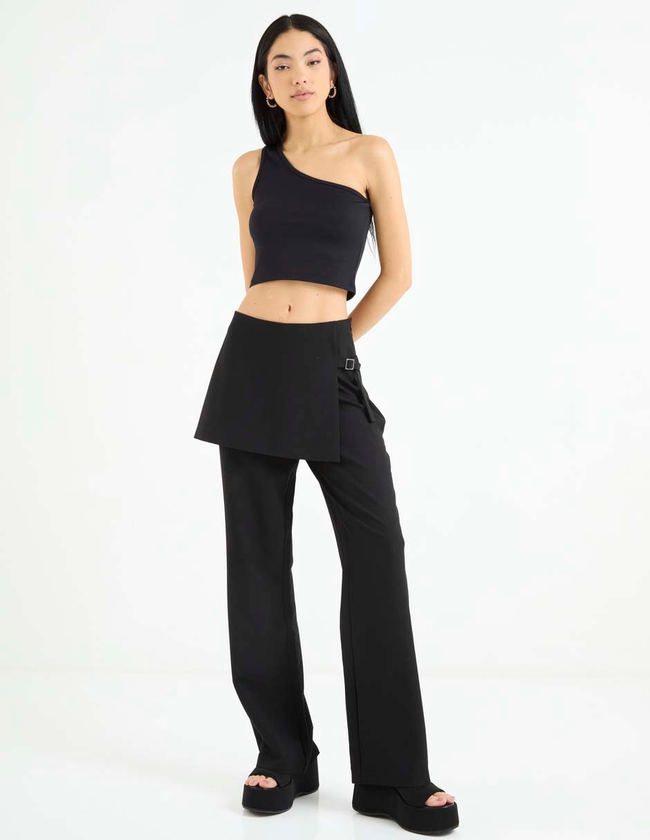 Pantalón relaxed regular para mujer