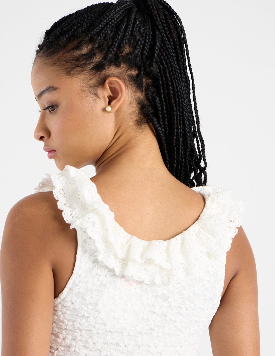 Blusa manga corta para mujer 5