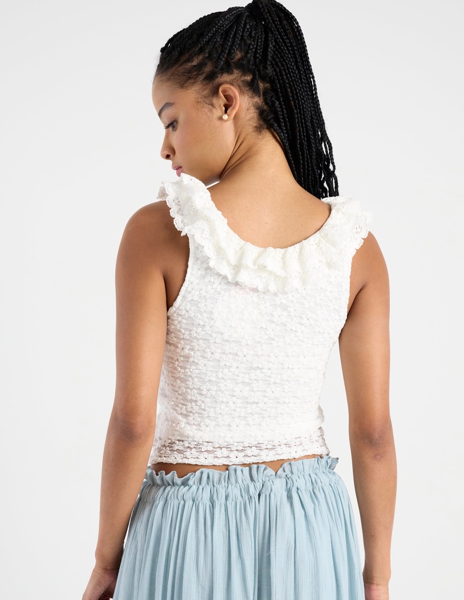 Blusa manga corta para mujer 6