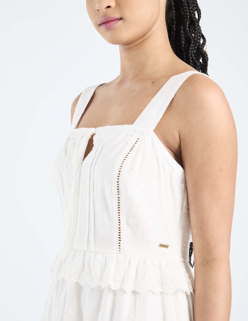 Vestido crop casual para mujer