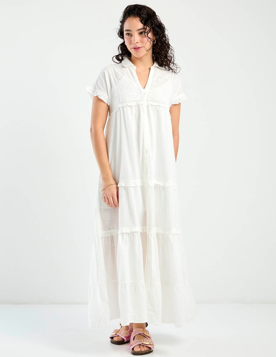 Vestido largo casual para mujer 3