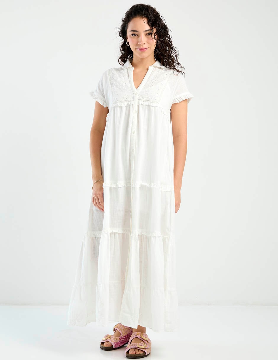 Vestido largo casual para mujer Vestido largo casual para mujer