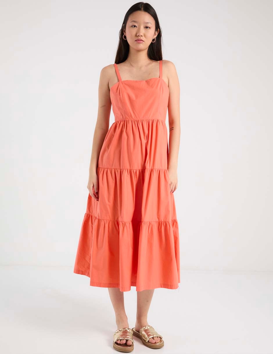 Vestido midi casual para mujer Vestido midi casual para mujer