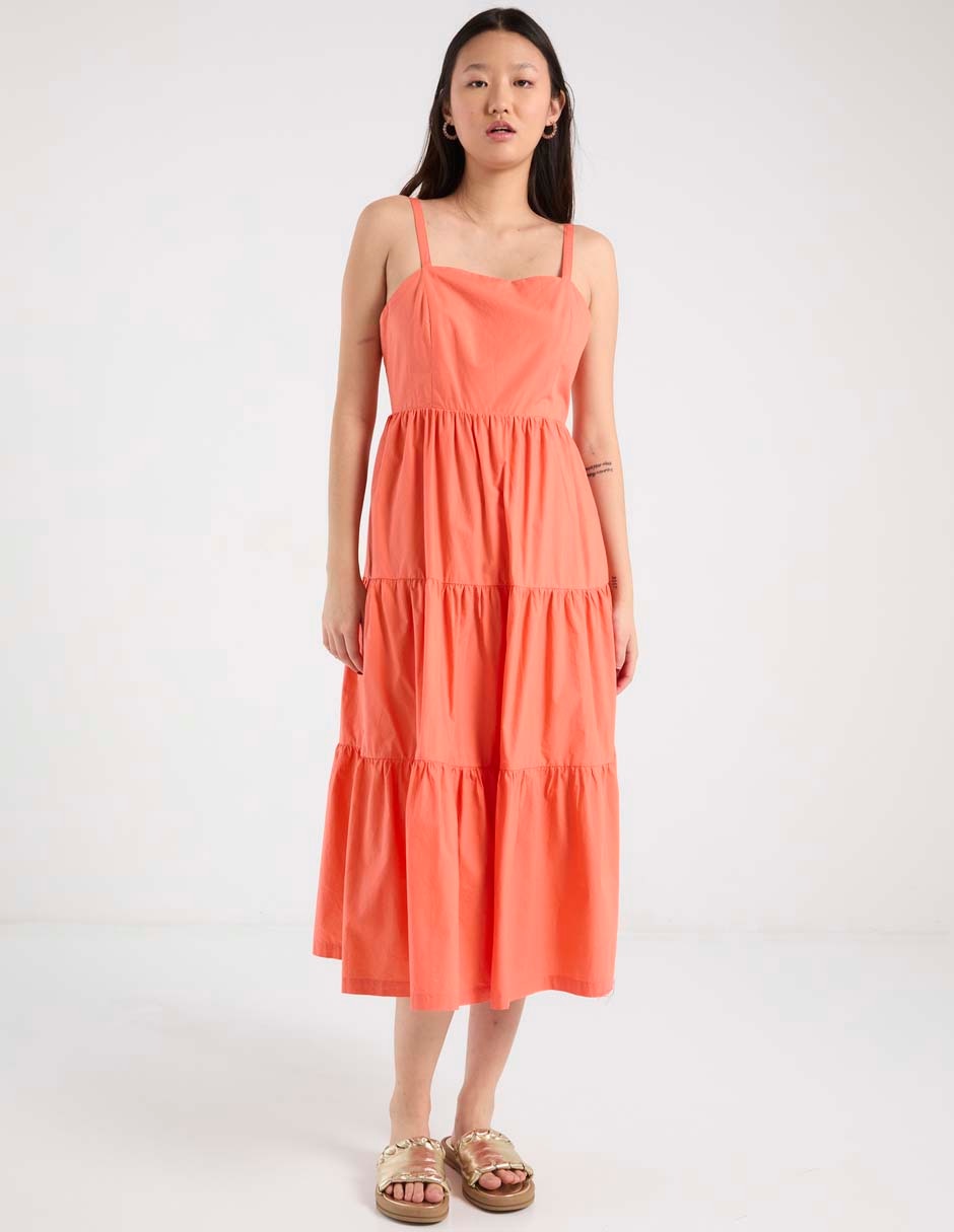Vestido midi casual para mujer