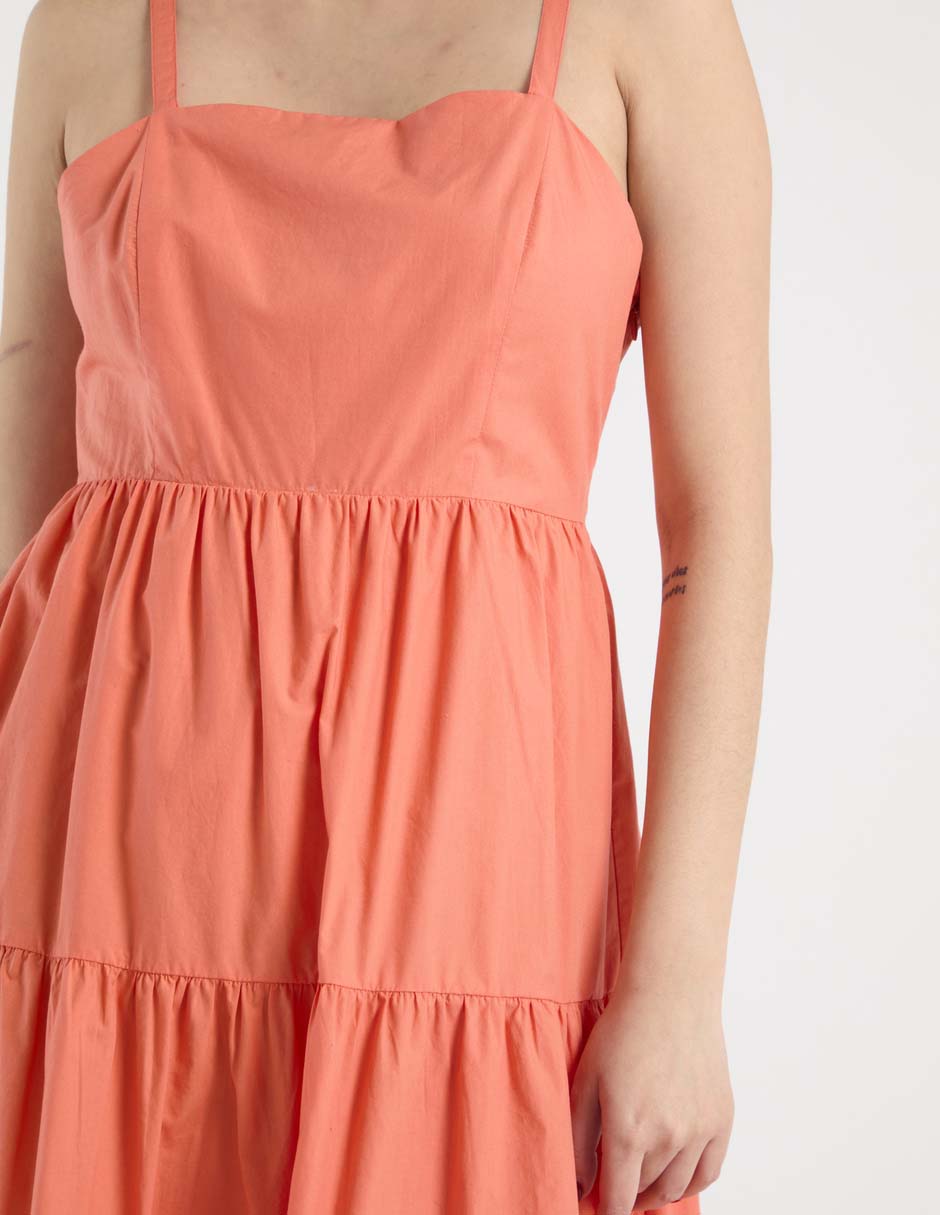 Vestido midi casual para mujer