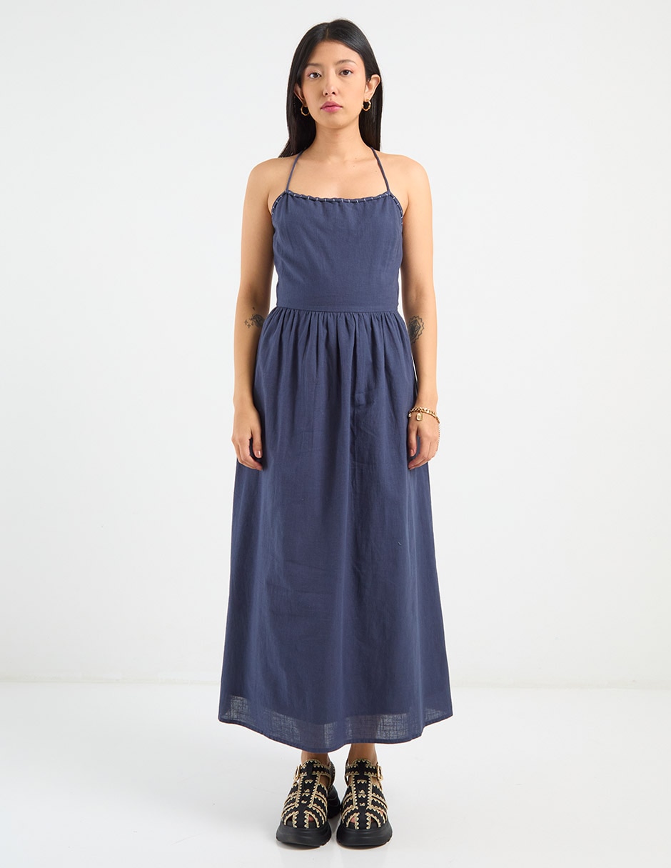 Vestido largo casual para mujer