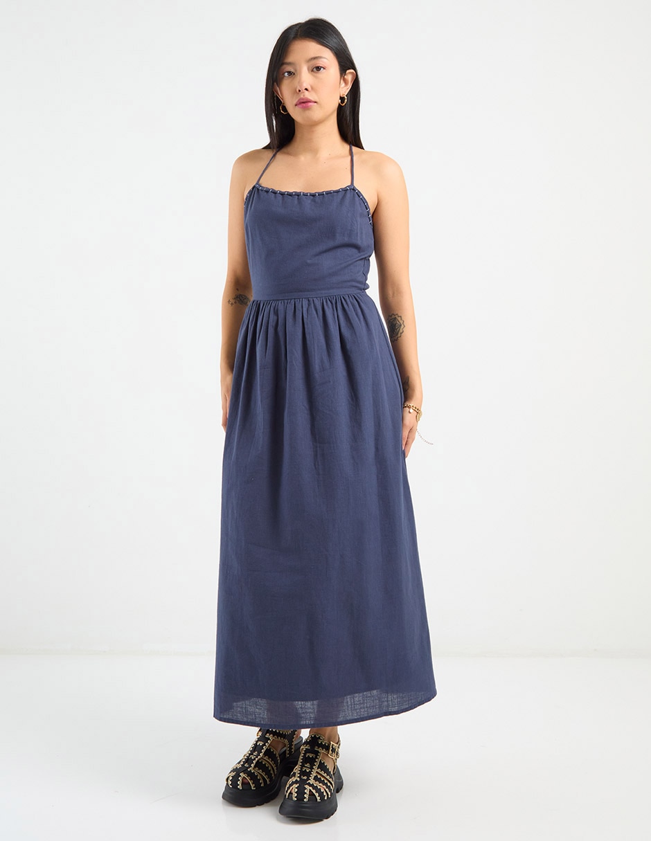 Vestido largo casual para mujer 5