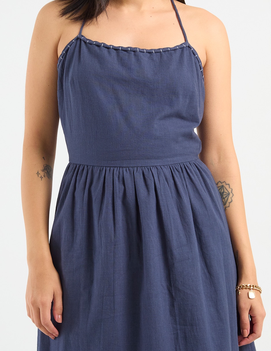 Vestido largo casual para mujer