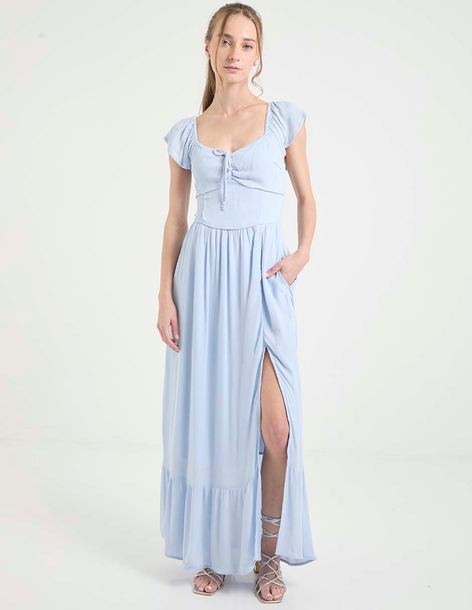 Vestido largo casual para mujer