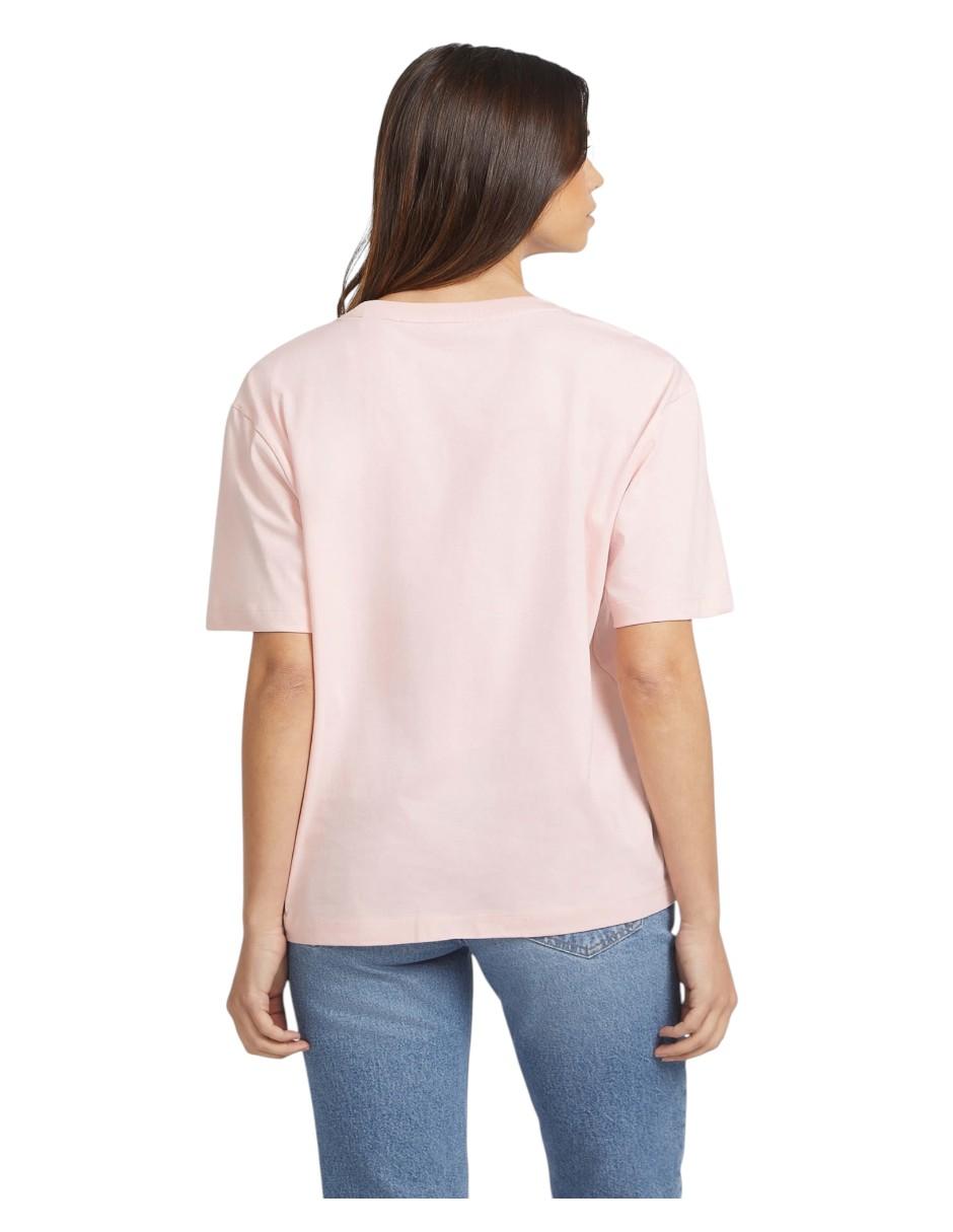 Playera manga corta cuello redondo para mujer 3
