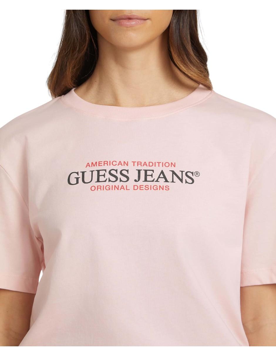 Playera manga corta cuello redondo para mujer 2