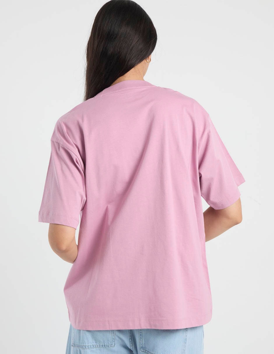 Playera manga corta cuello redondo para mujer 6