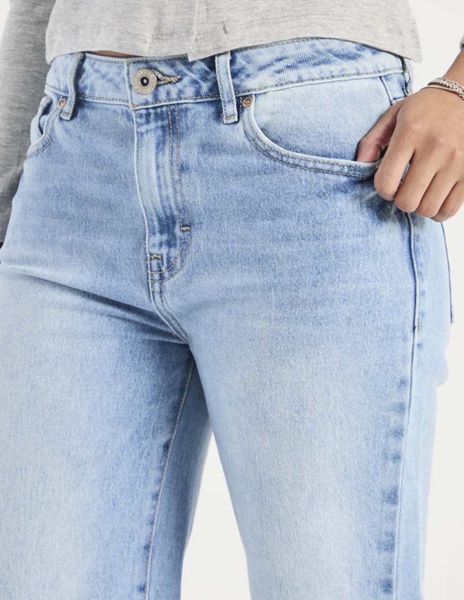 Jeans straight para mujer 7