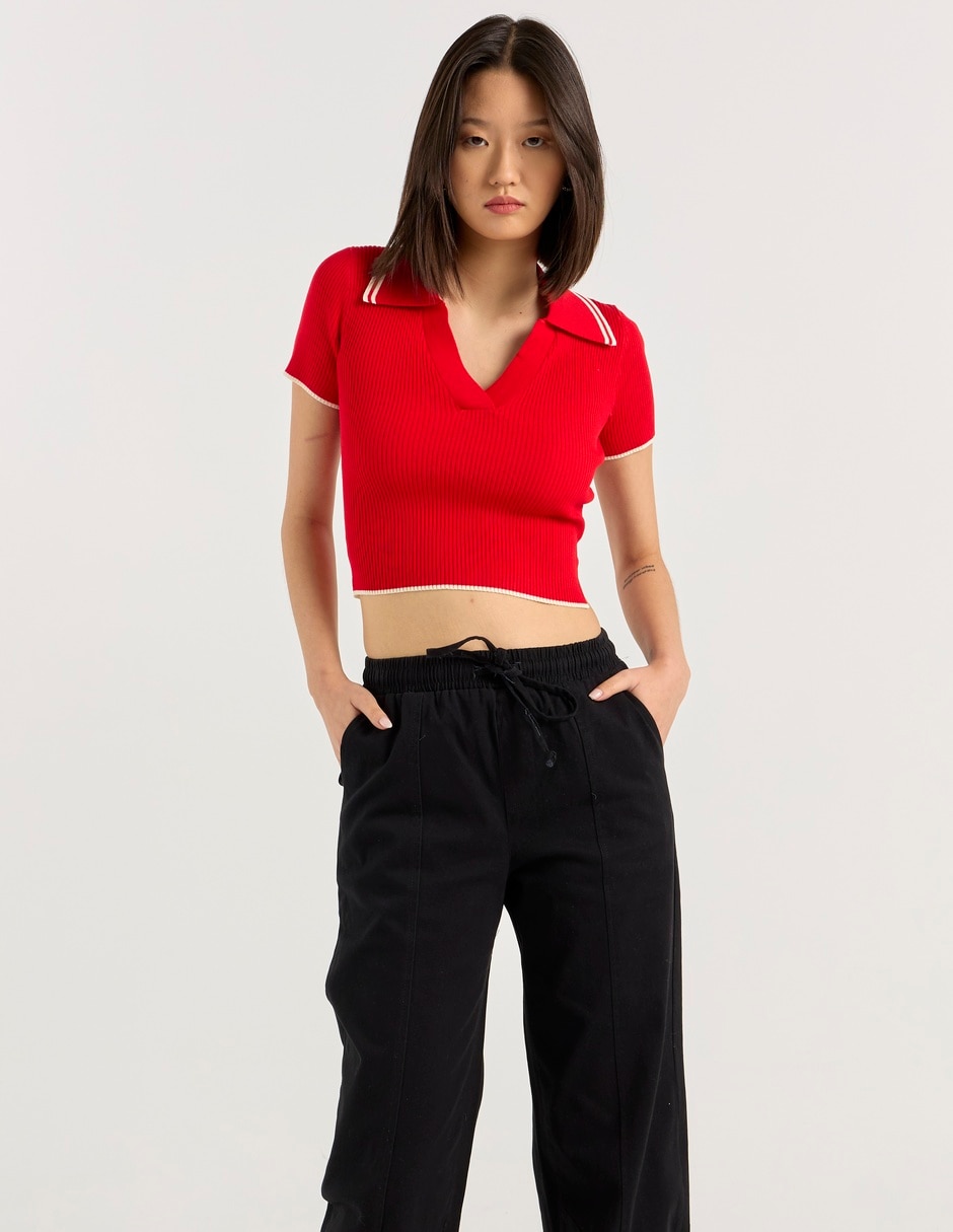 Top cuello polo 1