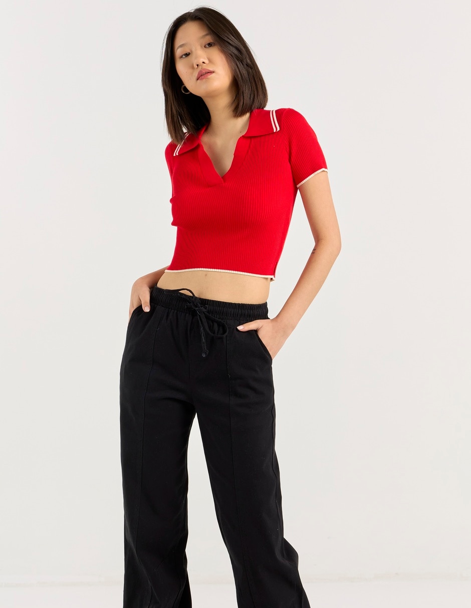 Top cuello polo 7