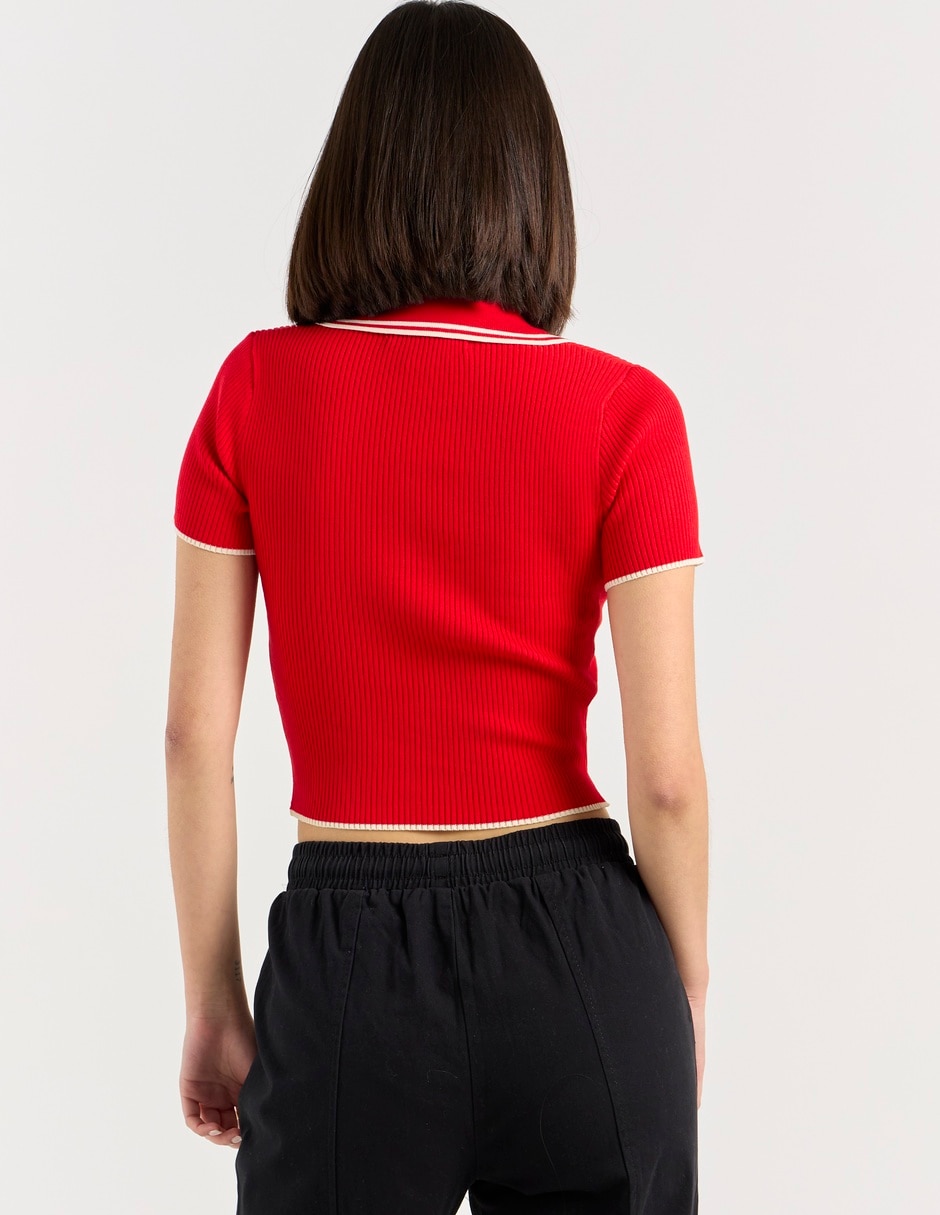 Top cuello polo 11