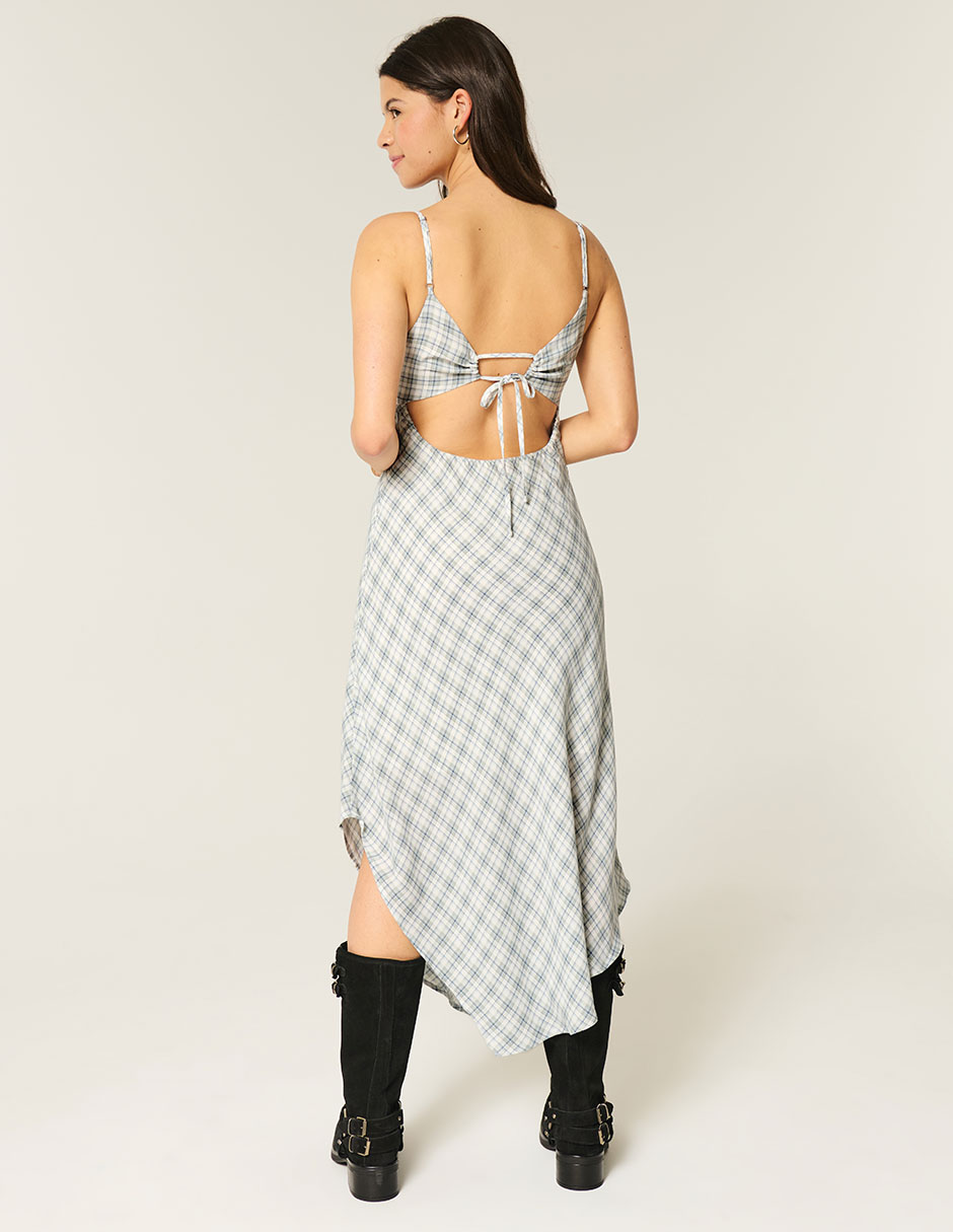 Vestido midi casual temporada para mujer 3