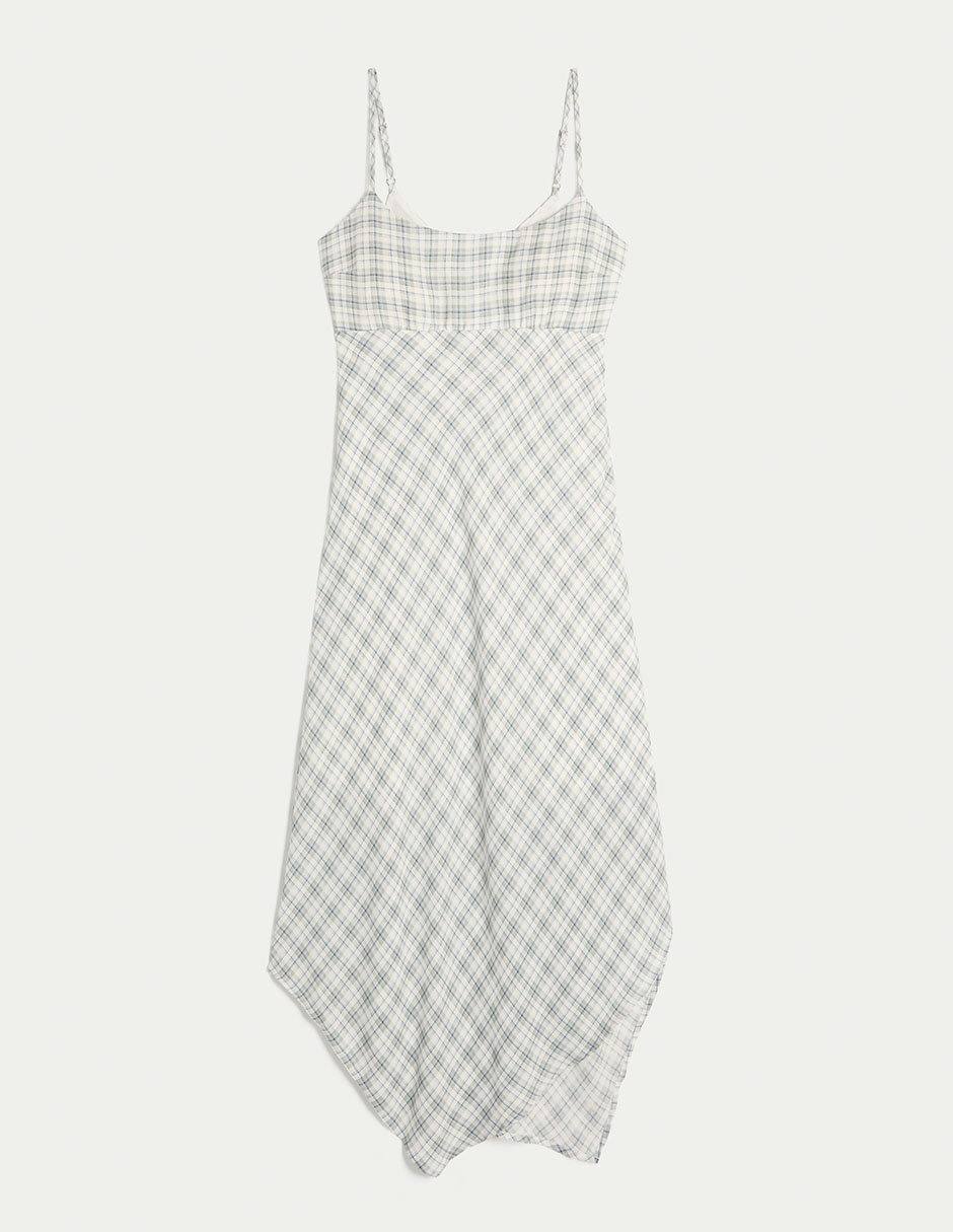 Vestido midi casual temporada para mujer