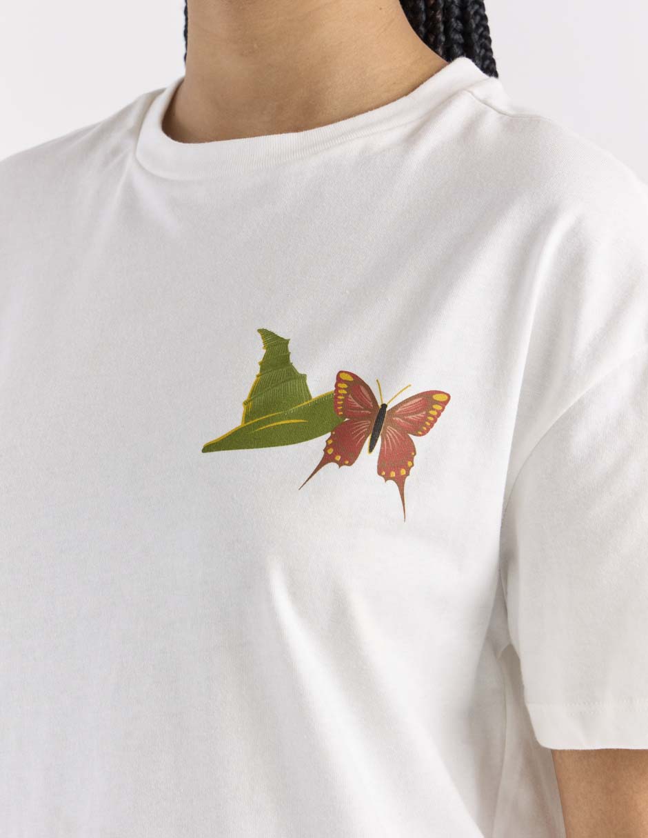 Playera manga corta cuello redondo para mujer 4