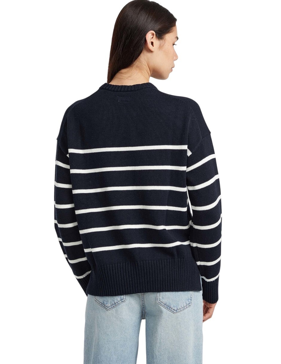 Suéter cuello redondo para mujer 3