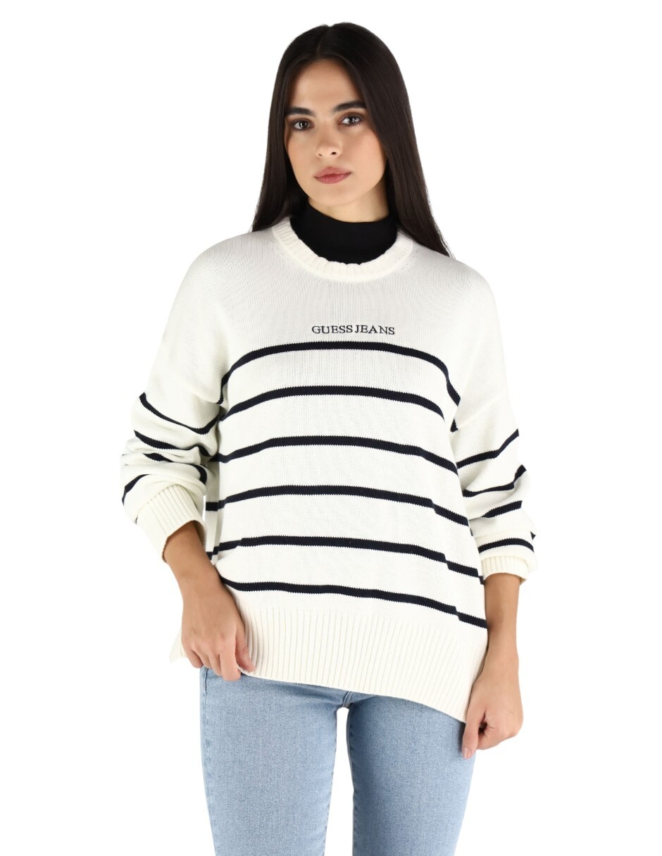 Suéter cuello redondo para mujer Suéter cuello redondo para mujer