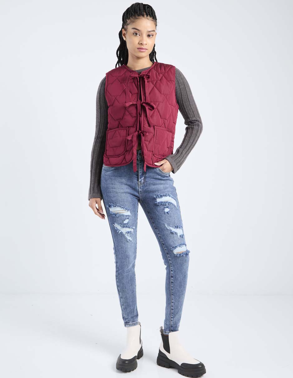 Suéter cuello redondo para mujer 6