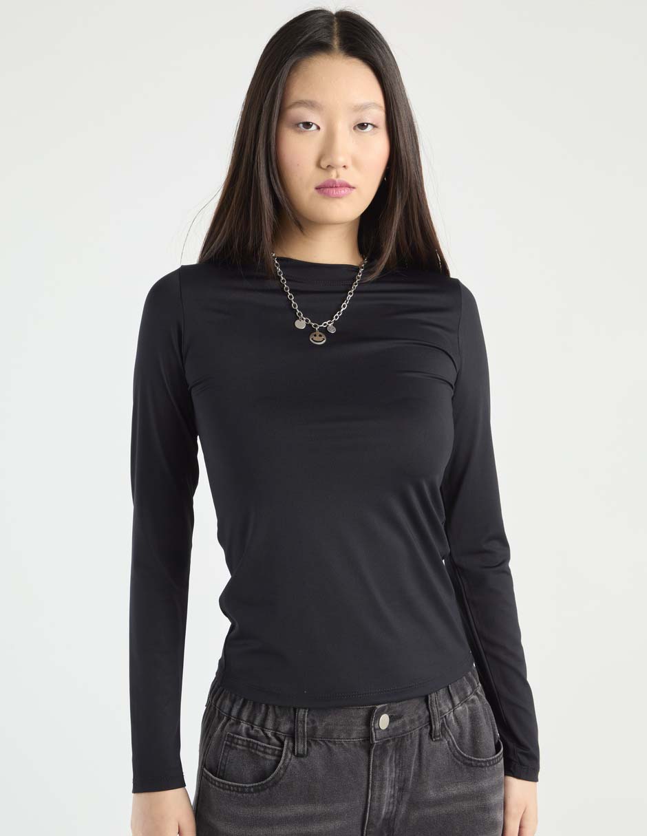 Blusa manga larga para mujer 1