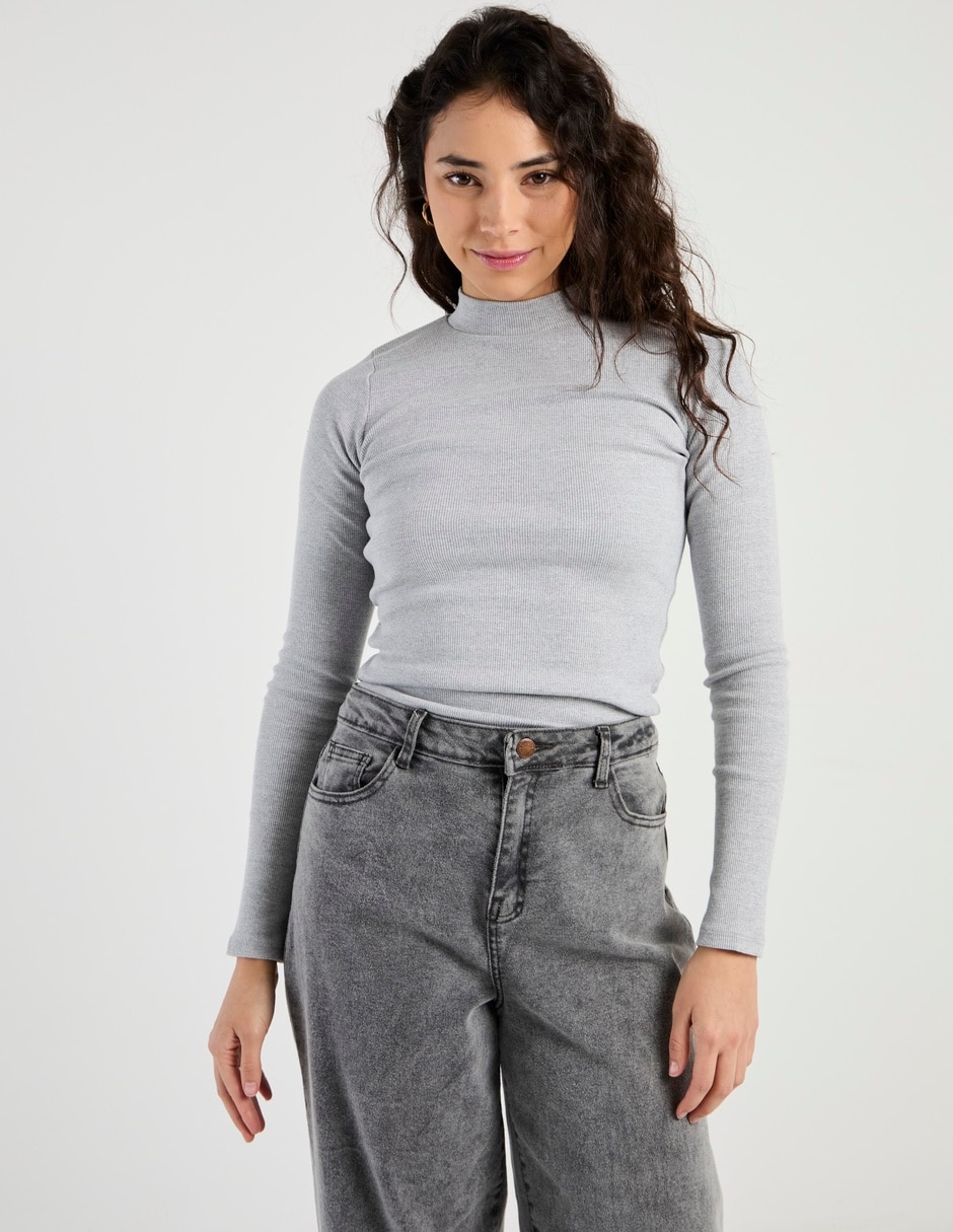 Blusa That's It manga larga para mujer