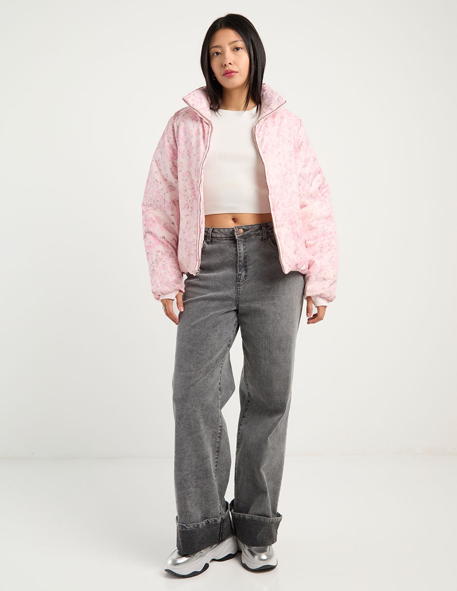 Top cuello redondo