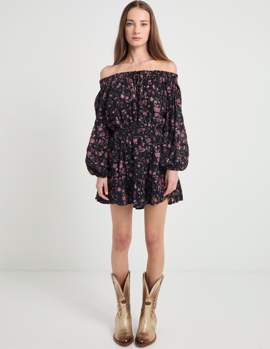 Vestido corto casual Hollister para mujer
