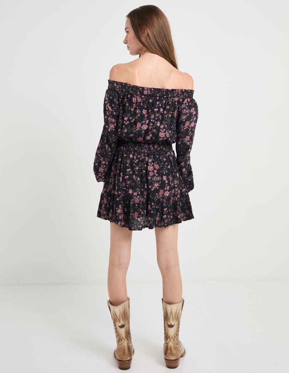 Vestido corto casual Hollister para mujer