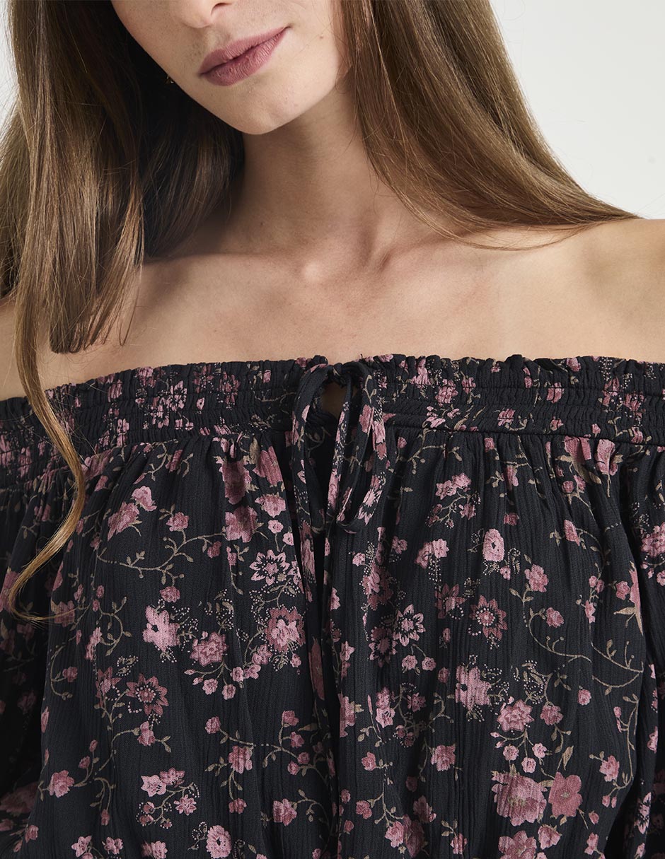 Vestido corto casual Hollister para mujer