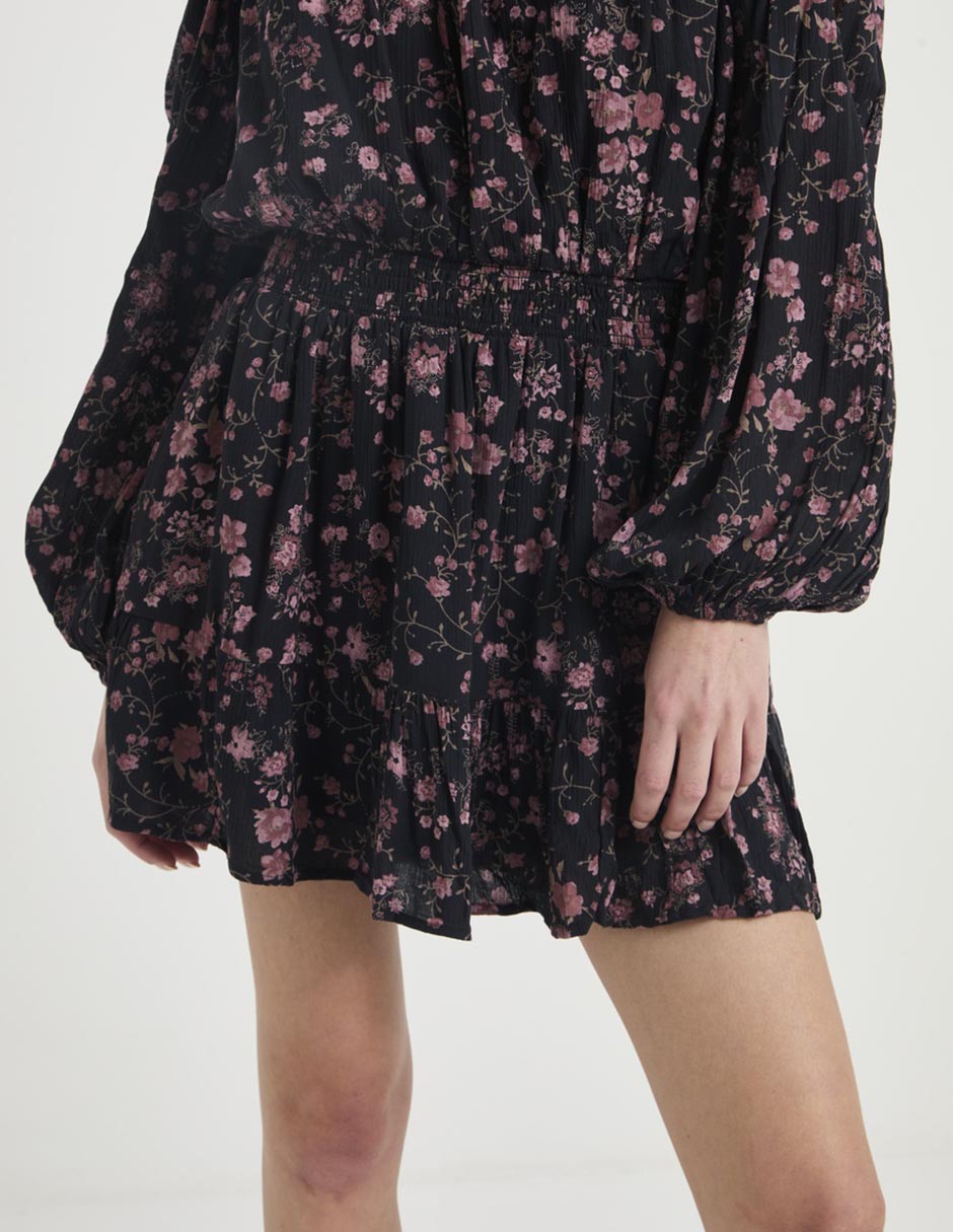 Vestido corto casual Hollister para mujer