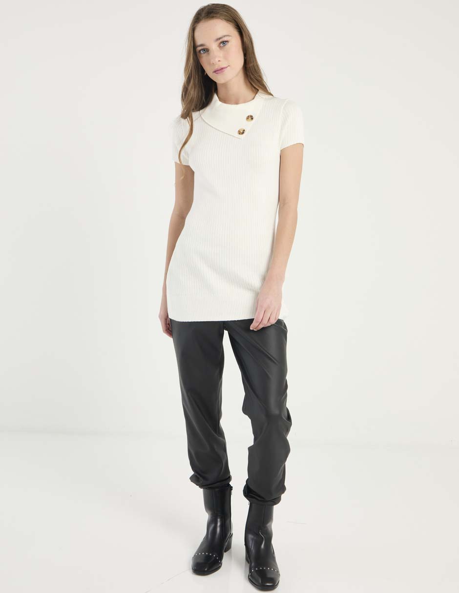 Suéter cuello asimétrico para mujer 3