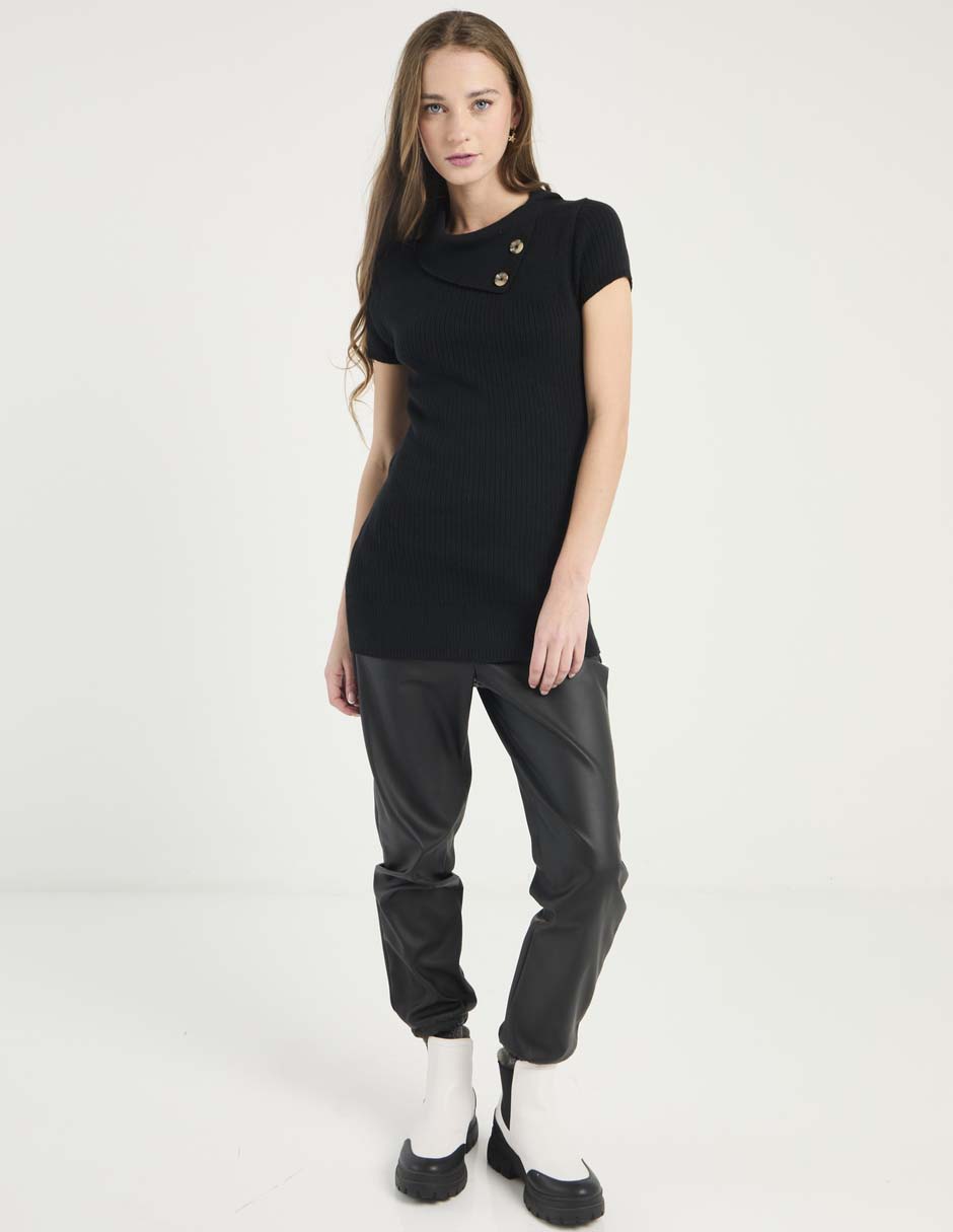 Suéter cuello asimétrico para mujer 3