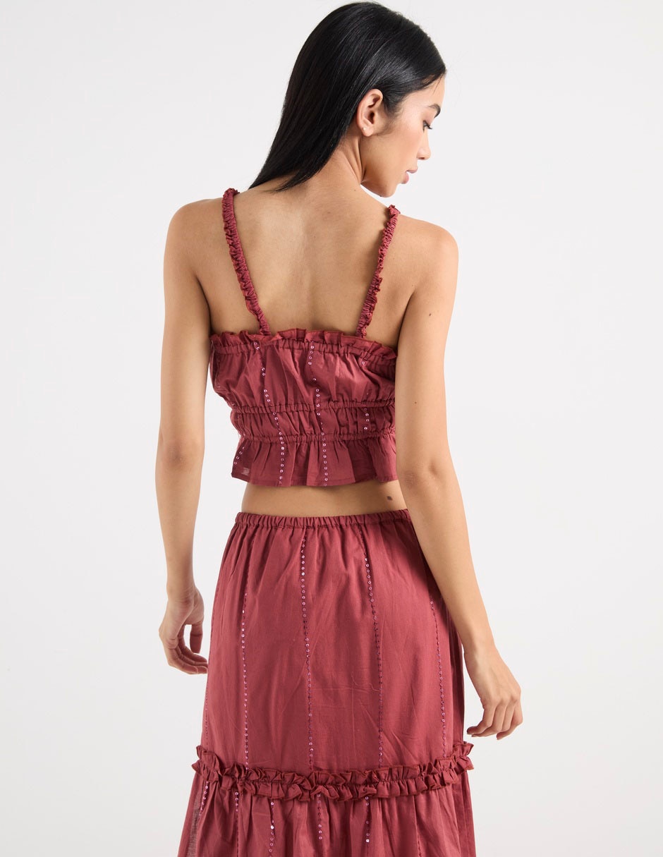 Blusa manga corta para mujer 2