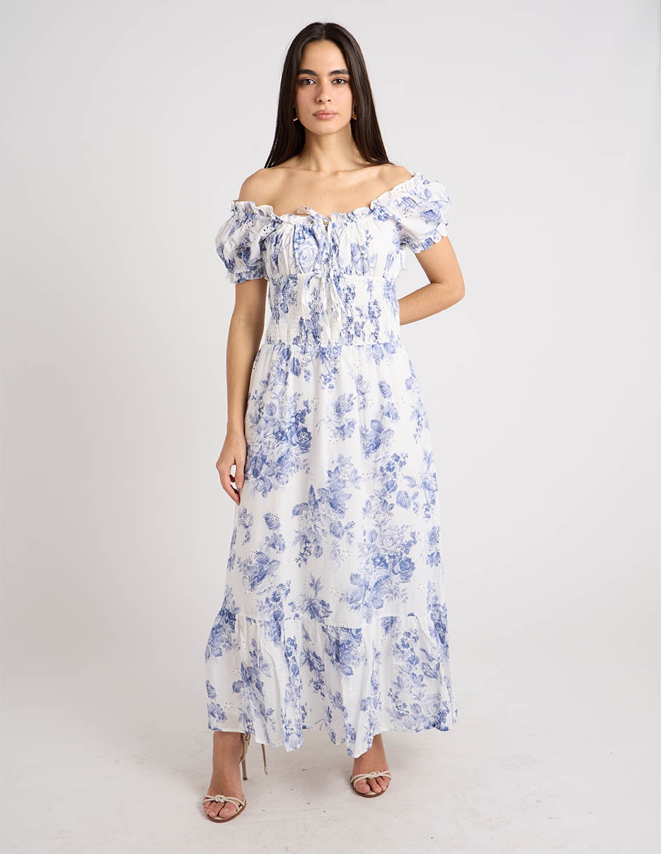 Vestido largo casual para mujer 3