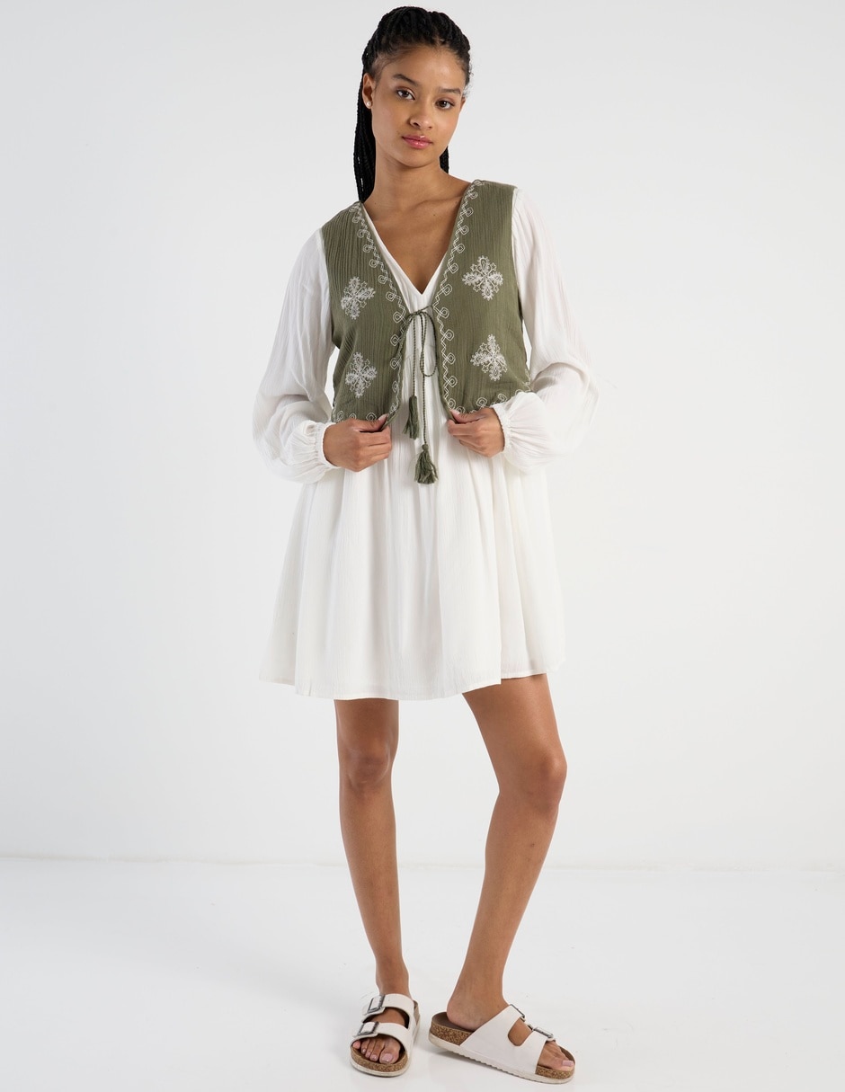 VESTIDO THAT'S IT TIJ2604-205 GLOBO C/V