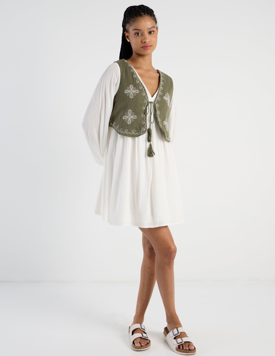 VESTIDO THAT'S IT TIJ2604-205 GLOBO C/V