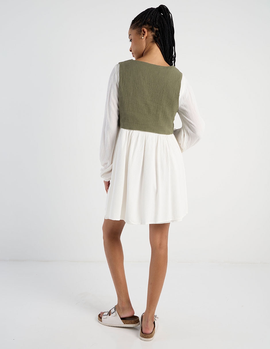 VESTIDO THAT'S IT TIJ2604-205 GLOBO C/V