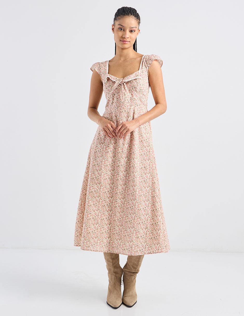 Vestido midi casual para mujer 5