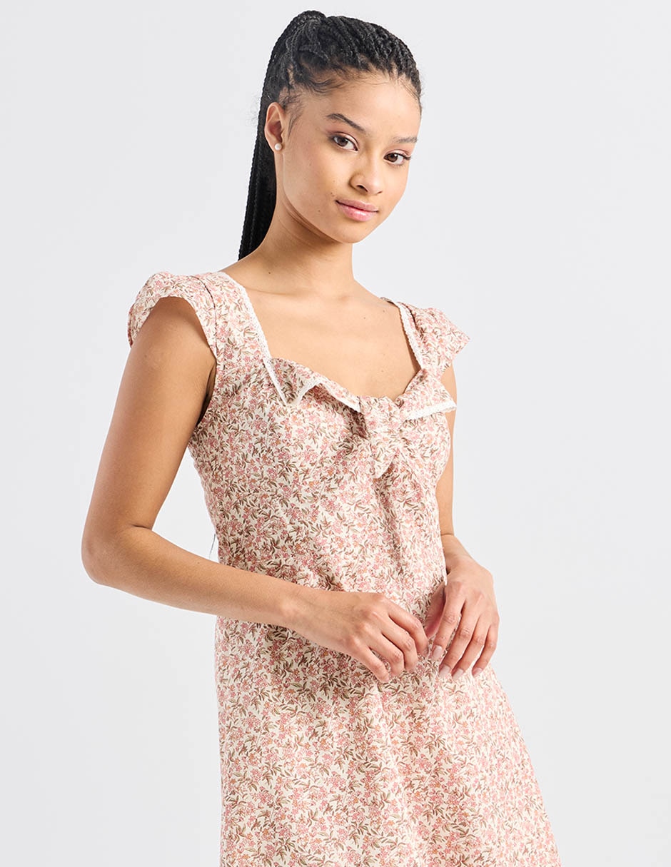 Vestido midi casual para mujer