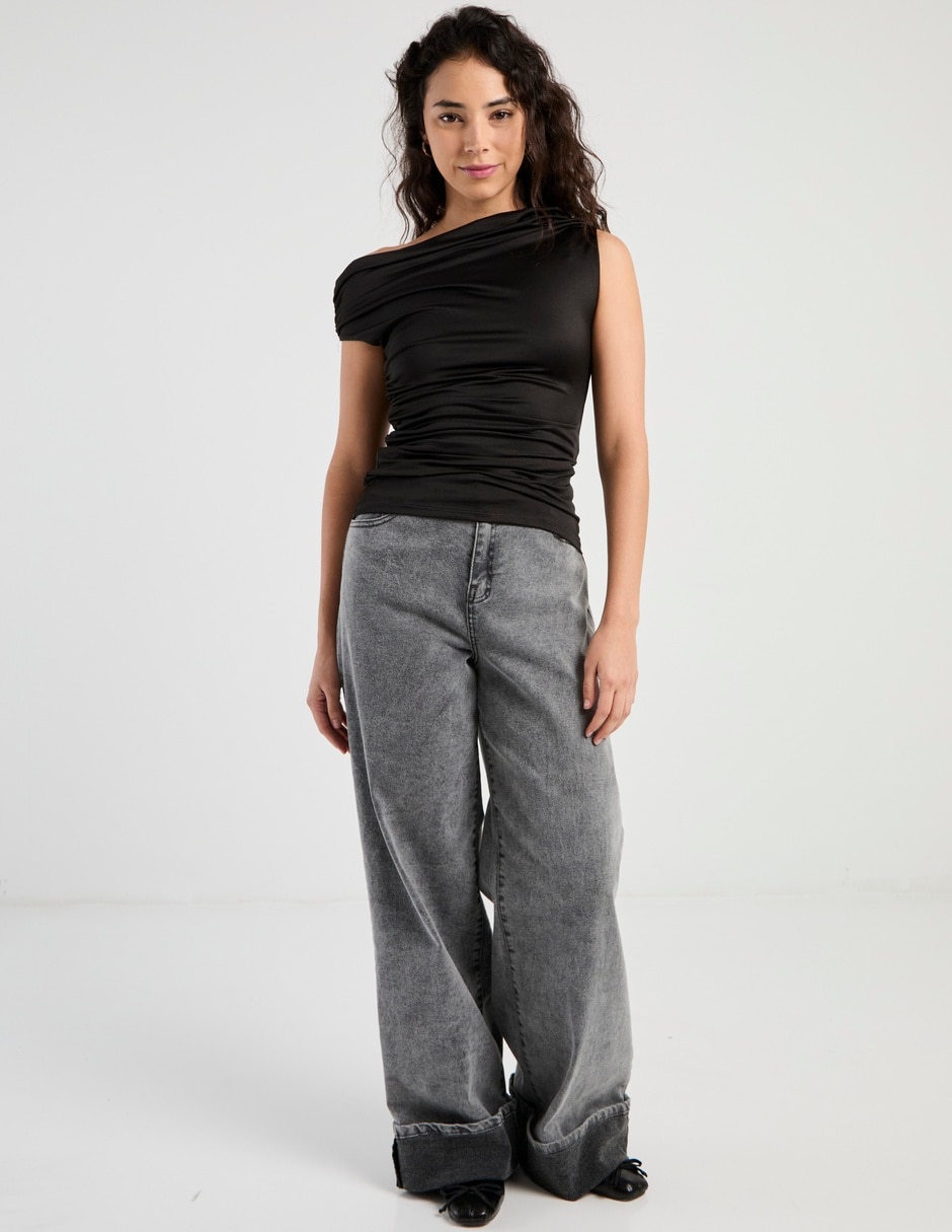 Blusa manga corta para mujer 7
