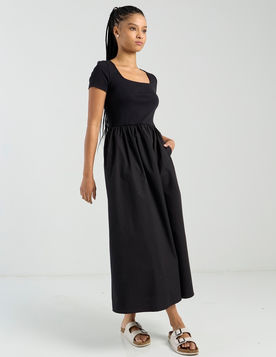Vestido crop casual para mujer