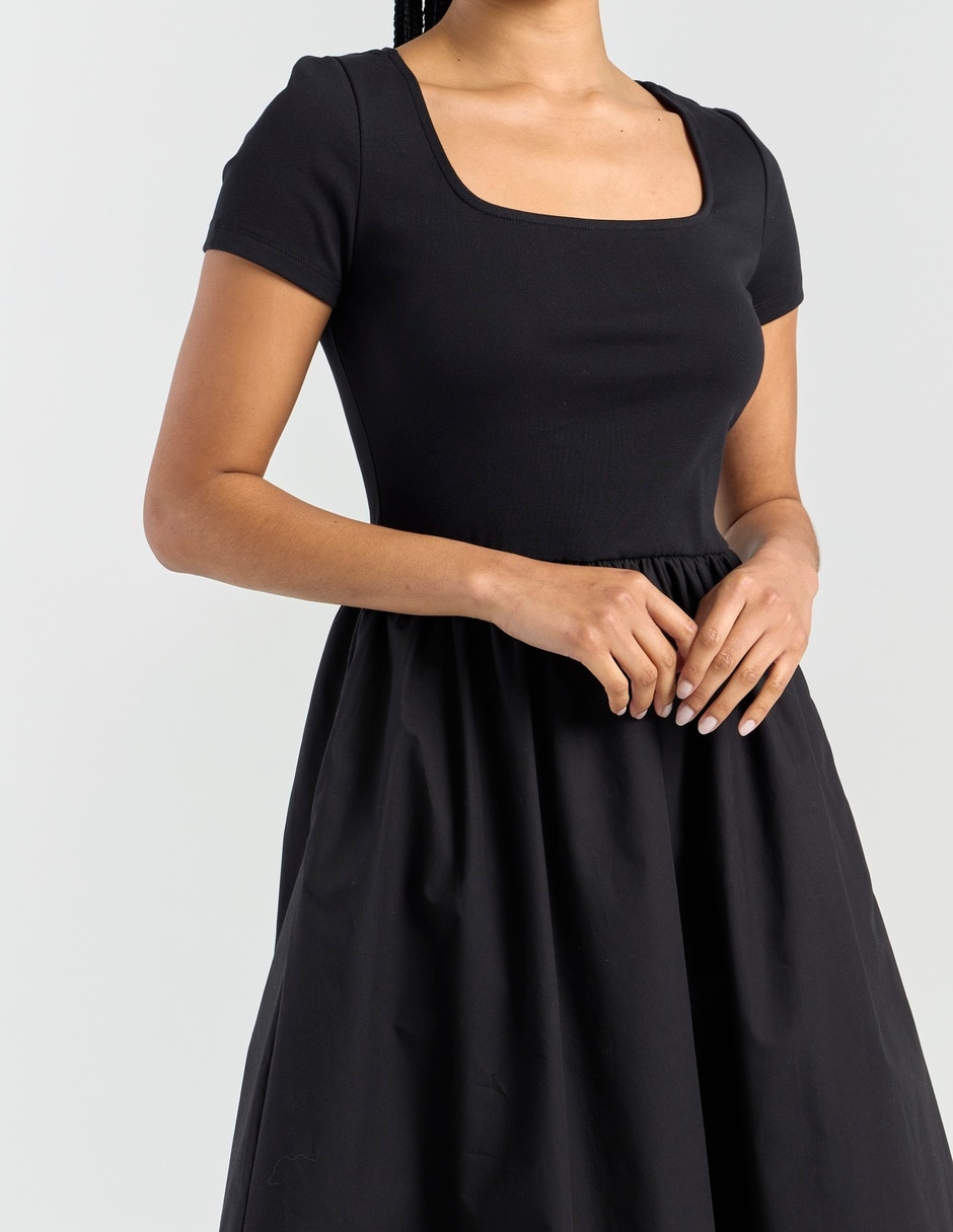 Vestido crop casual para mujer