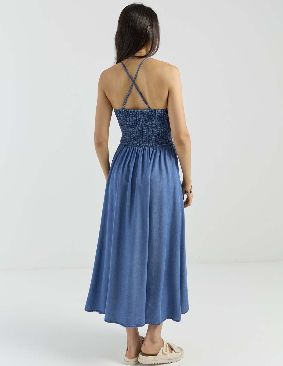 Vestido 3/4 casual para mujer 5